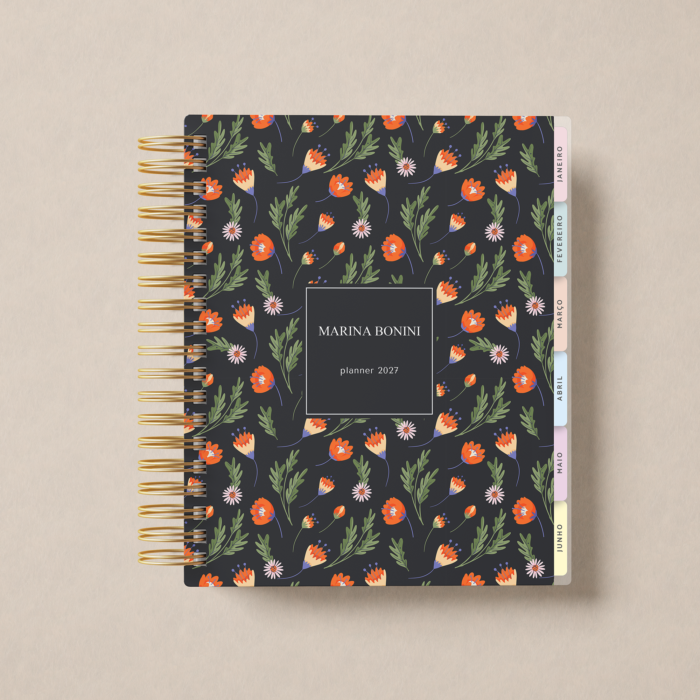 Planner Weekly Coral Keepsake