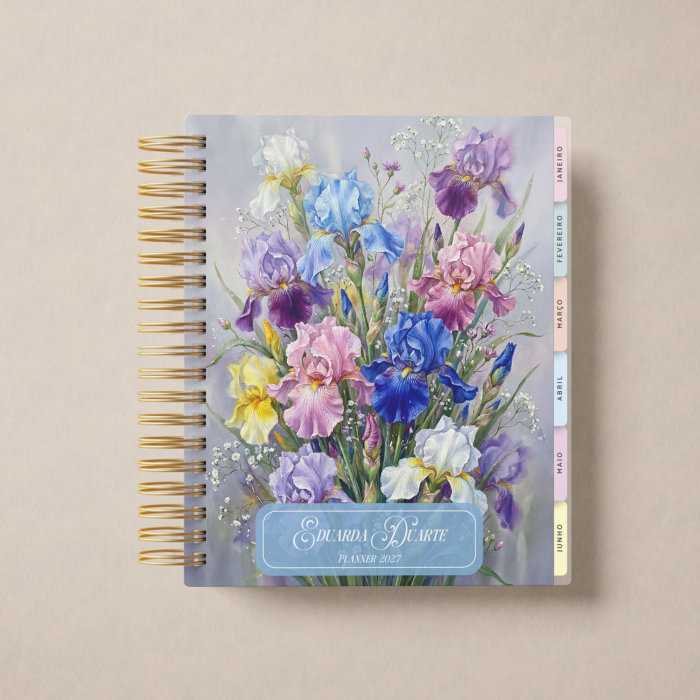 Planner Weekly Iris Serenade
