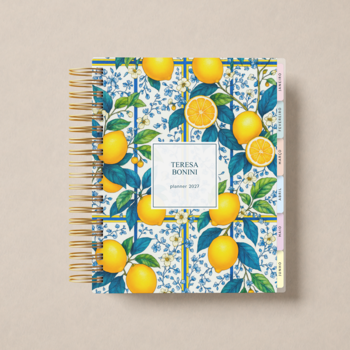 Planner Weekly Jardim Siciliano