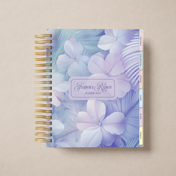 Planner Weekly Jardim de Bruma