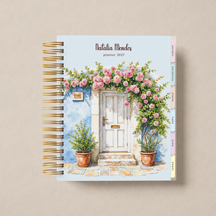 Planner Weekly Pink Bougainvillea