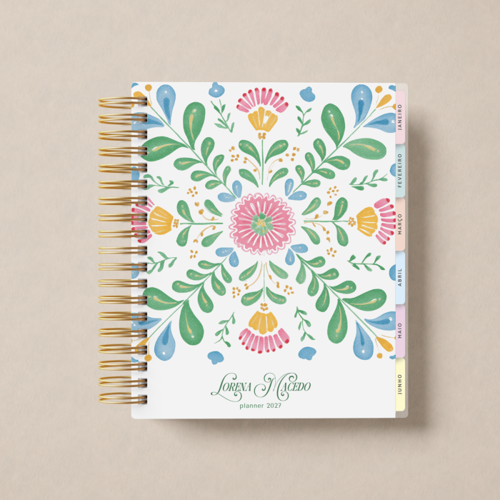 Planner Weekly Rosée
