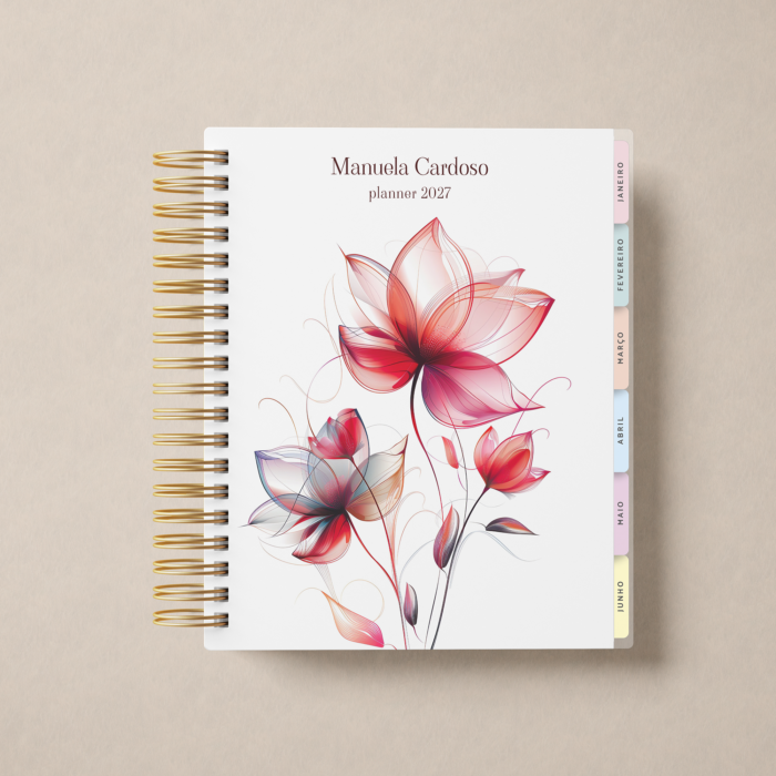 Planner Weekly Silken Bloom