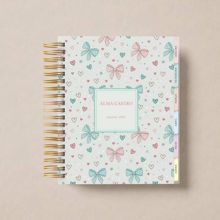 Planner Weekly Laços & Amor