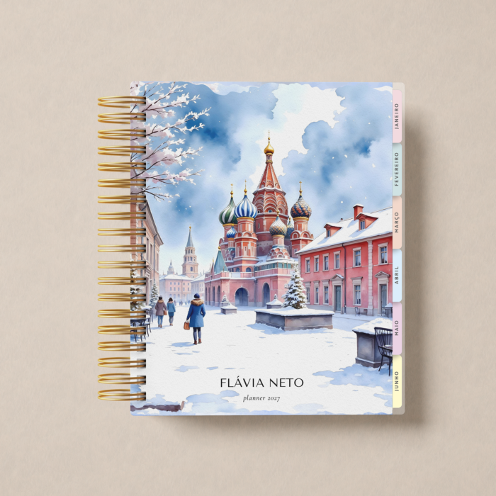Planner Weekly Winter Moscou