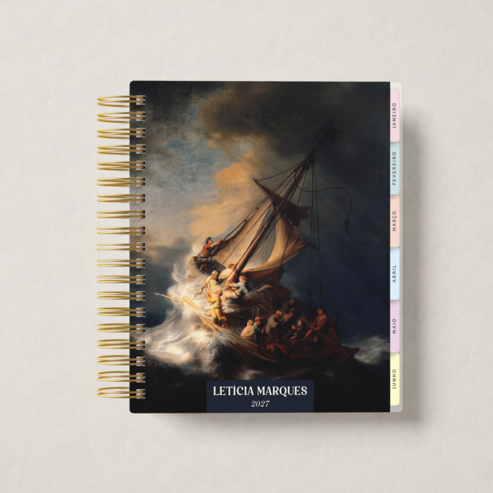 Planner Weekly Tempestade no mar da Galiléia