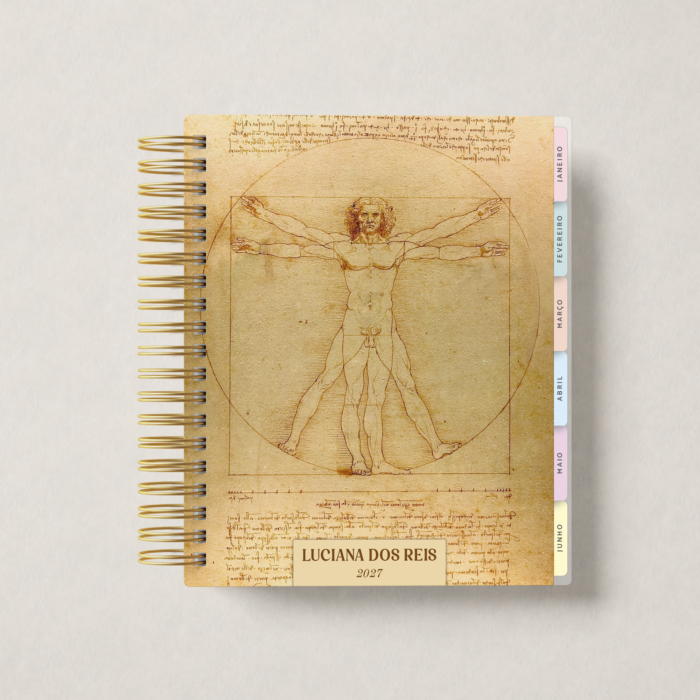 Planner Weekly O Homem Vitruviano