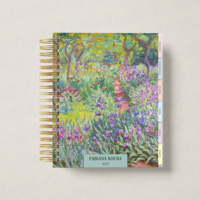 Planner Weekly Garden in Giverny