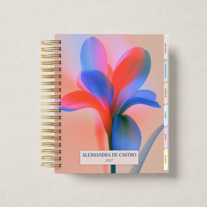 Planner Weekly Pétala Azul